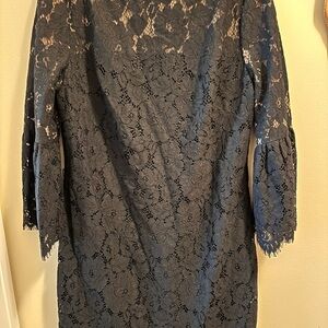 Lauren Ralph Lauren Elegant Black Lace Gown